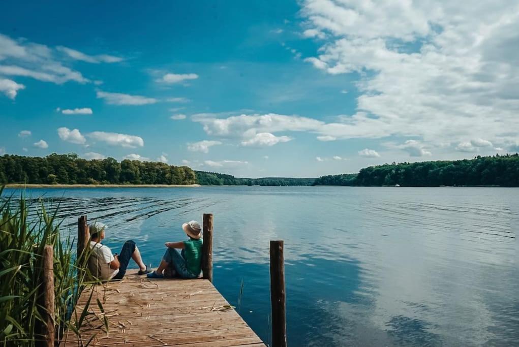 Ferienzimmer Direkt Am See Priepert Eksteriør bilde